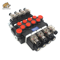 Distributeur hydraulique monobloc P40-4-200-G08-C13ST1D1--G06-G08-12V vanne hydraulique pour machines agricoles