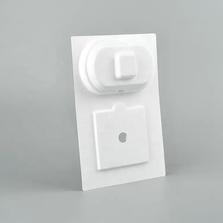 Großhandel kunden spezifische geformte Papier zellstoff Innen fach Einsatz schutz Verpackung für elektronische Produkte