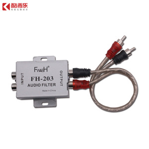 FwaeH FH-203ตัวกรองเสียงตัวแยกและลดสัญญาณรบกวนสำหรับระบบเสียงรถยนต์ - Product Image 3