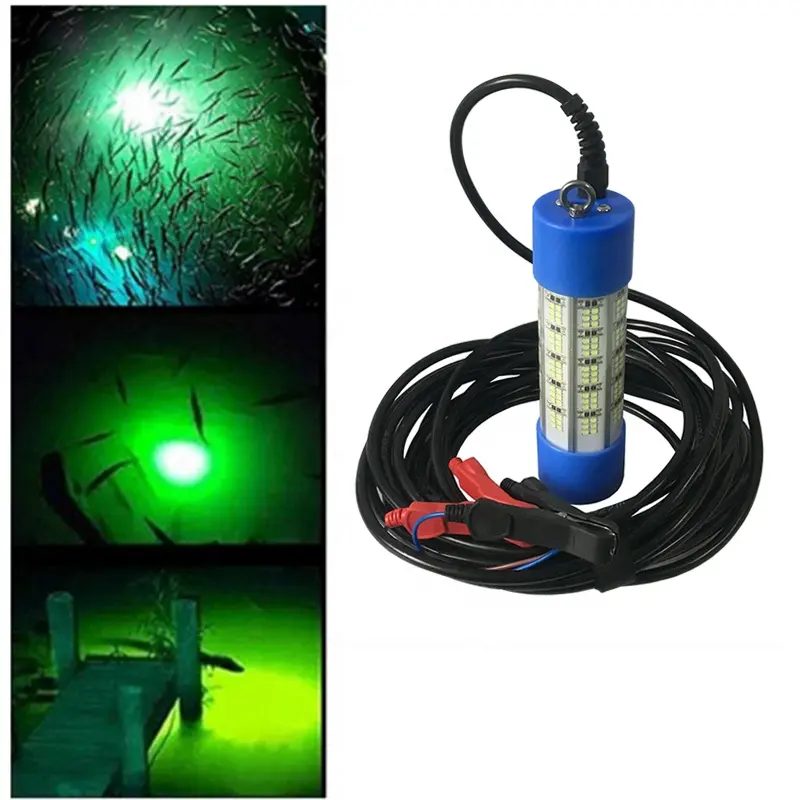 150W lampada di pesca ha condotto la luce goccia subacquea pesca submarina lure led luci di pesca