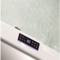 Drop in jet hydrothérapie double acrylique baignoire de massage avec tv
