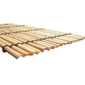 Pannelli per Recinzioni in Bambù Moderni Certificati Impermeabili Ecologici per Esterni, in Fibra Naturale Gialla di <span class=keywords><strong>Palma</strong></span> Intrecciata per Cantieri Edili - Product Image 5