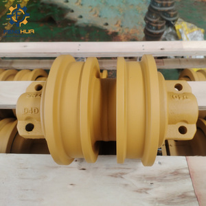 Ходовая часть бульдозера <span class=keywords><strong>D20</strong></span> D3 D30 D31 D3L D3C D37 D3D D4C D40 D4D D4H D41 D45 D50 D5 стальной гусеничный каток нижний ролик - Product Image 4