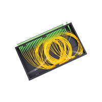 Splitter Optik PLC 16 Port 1x16 SC/APC Fiber FTTA Singlemode Outdoor untuk Penggunaan CATV SC LC UPC APC FC Cocok untuk POE IP