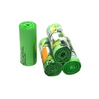 Kantong Plastik PLA Ramah Lingkungan, Dapat Terurai, Anti Bocor, Tahan Lama, Grosir Kustom, Untuk Rumah Tangga & Komersial, Kantong Dapur Biodegradable