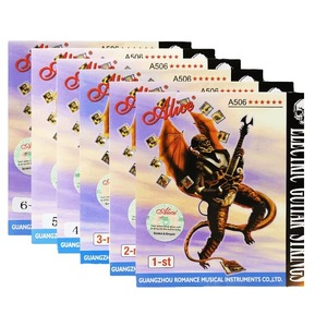 Alice Cordes de <span class=keywords><strong>guitare</strong></span> électrique A506 Pièces de <span class=keywords><strong>guitare</strong></span> électrique Cordes Set in Bulk Split Strings - Product Image 6