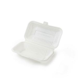Boîte en plastique d'amidon de maïs pour livraison de poulet frit à emporter, impression personnalisée, vente chaude - Product Image 3