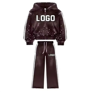 Custom Cotton Vintage Streetwear Hoodie with Rhinestones and Sequins for <strong>Men</strong> and Teens Low MOQ Knitted Zip Running <strong>Green</strong> <strong>Hoodies</strong> - Product Image 4