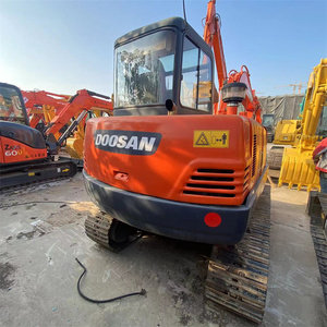 Excavadora Hidráulica Usada Doosan DH55 Mini Crawler de 5.5 Toneladas en Buen Estado de Funcionamiento - Product Image 3