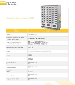 Thông Minh Bee Thông Minh T57 Chính Tủ Tùy Chỉnh OEM Nhà Để Xe Cán Công Cụ Tủ Với Bao Gồm Công Cụ - Product Image 6
