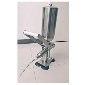 Máquina Manual de 5L de Acero Inoxidable 304 para Rellenar Crema de Mantequilla, Miel y Mermelada, Equipo para Rellenar <span class=keywords><strong>Churros</strong></span> y Helados - Product Image 5