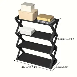 Zapatero Plegable con Estructura de Acero, con Capas de <span class=keywords><strong>Plástico</strong></span> PP y Tela - Product Image 2
