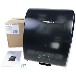 Dispensador de toallas húmedas Boardwalk 29GREEN35XTRA-BNDL de 12.31 pulgadas X 9.31 Pulgadas X 15.94 Pulgadas Papel de 1 Capa de 8 Pulgadas X 800 Mecánico de Manos Libres 9.31 - Product Image 2