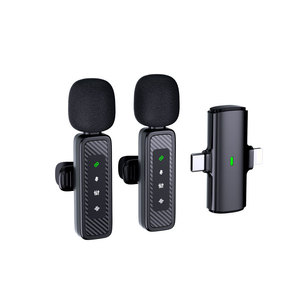 Micrófono Lavalier Inalámbrico QY22 con Doble Reducción de Ruido para Transmisión en Vivo Móvil - Product Image 1