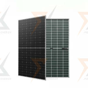 Panel Solar Orgánico de 550W de Fábrica, Vidrio Transparente Simple, Tipo N para Topcon 535W-560W 560W HJT - Product Image 1