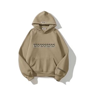 Áo hoodie nam chất lượng cao, 100% cotton, kiểu dáng thể thao, thời trang đường phố, áo sweatshirt tùy chỉnh, áo hoodie ESS dành cho nam - Product Image 5