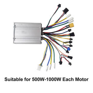 Contrôleur double pour vélo électrique 36V 48V 52V 60V 72V 25A*2 500W 1000W 2000W - Product Image 2