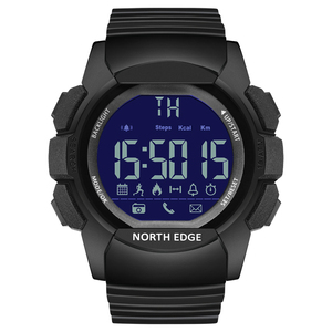 North Edge AK Sport uhr Wasserdichte Smart Digitaluhr LED Hintergrund beleuchtung für Männer Smart Watch