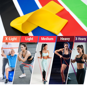 Cao Cấp 5 Cấp TPE Yoga Kháng Ban Nhạc Thiết Lập Đàn Hồi Nhà Phòng Tập Thể Dục Du Lịch Tập Thể Dục Tập Thể Dục Ban Nhạc Cho Nhà Tập Thể Dục - Product Image 2