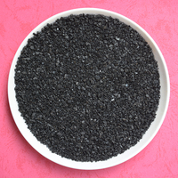 Charbon actif granulaire à base de charbon de bois broyé pour le traitement de l'eau, Iodine 1000, pour la purification de l'eau potable
