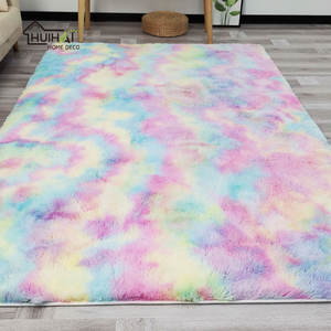 <span class=keywords><strong>Tapis</strong></span> décoratifs confortables à poils longs, décoration à poils longs 100% Polyester, pour salon, prix vente en gros usine - Product Image 2