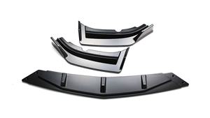 Nouveau Kit de Lame de Spoiler Avant Welta Blade RS Noir pour Accessoires Auto, Compatible avec la 4ème Génération, Fixation par Vis, en Plastique ABS+PP - Product Image 4