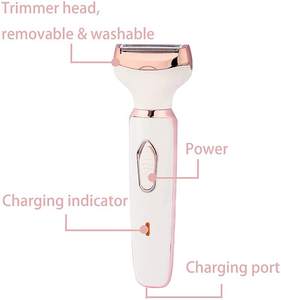 Rasoir pour femme, épilateur portable, rechargeable, électrique - Product Image 3
