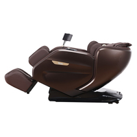 Fauteuil de massage 3D haut de gamme Zhou Qi avec fonction zéro gravité, équipé de rouleaux réflexifs pour les pieds