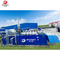 1MW a 2MW Programa de funcionamiento continuo Gas natural CNG LNG Generador de biogás con cogeneración