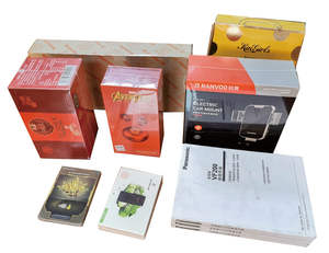 ZF-BF500-C + nastro adesivo S550-LH macchina per l'imballaggio piatto nastro macchina imballatrice nastro avvolgitrice - Product Image 4