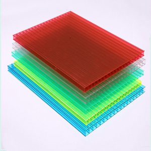 <span class=keywords><strong>Prix</strong></span> usine Pc <span class=keywords><strong>4x8</strong></span> feuille 8mm 10 mm clair Double paroi panneaux creux double paroi feuille de Polycarbonate pour serre - Product Image 3