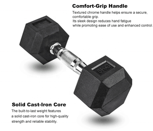 <span class=keywords><strong>Prix</strong></span> de vente direct d'usine Gym <span class=keywords><strong>haltère</strong></span> enduit de caoutchouc noir Fitness <span class=keywords><strong>kg</strong></span> lb haltérophilie <span class=keywords><strong>haltère</strong></span> hexagonale recouverte de caoutchouc - Product Image 5