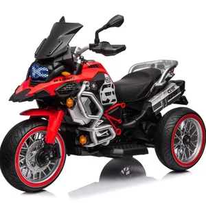 Actory Direct-motocicleta eléctrica para niños, motocicleta de policía para bebés, coches de motor para niños