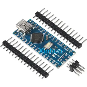 Xinho परियोजना arduino नैनो v3.0 विकास बोर्ड किट प्रो मिनी एटमेगाए 328p एरी इलेक्ट्रॉनिक घटकों बॉम किट