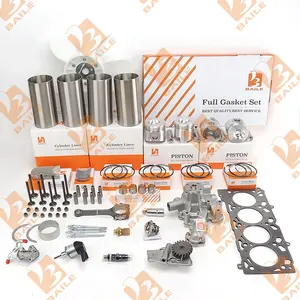 Kit de reconstrucción de reacondicionamiento de motor 4D95LE con juego de juntas Juego de rodamientos de válvulas de motor para motor 4D95LE Komatsu