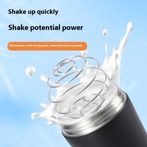 كوب جديد للياقة البدنية عبر الحدود كوب لياقة بدنية رياضي لخلط مسحوق البروتين للشرب المباشر للتخييم - Product Image 2