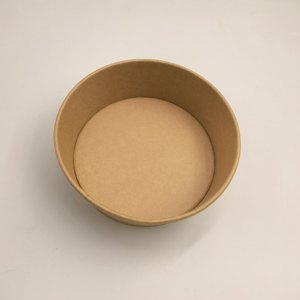 Gobelet à soupe jetable personnalisé pour la restauration rapide, bol à salade de fruits en papier kraft - Product Image 6