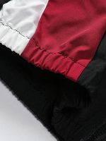 Veste technique personnalisée rouge, noir, blanc, vêtements d'extérieur d'hiver pour hommes, veste de pilote à fermeture éclair intégrale, doublure 100% coton, personnalisable