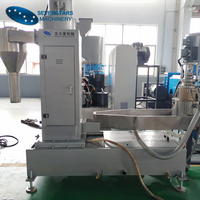 Machine d'extrusion à vis simple pour le recyclage du plastique, granulation, pelletisation pour pp Pe