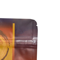 Sacs à café en aluminium recyclables imprimés sur mesure avec valve 1kg sac à fond plat carré en plastique de 12 oz
