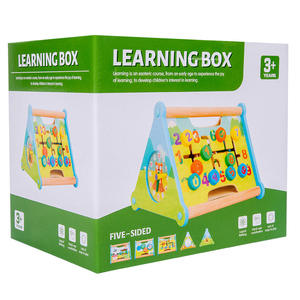 HURREE Jouets éducatifs en bois très demandés pour la maternelle <span class=keywords><strong>et</strong></span> la petite enfance, blocs de construction Montessori pour le développement de la pensée logique des enfants - Product Image 5