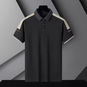 <span class=keywords><strong>Polo</strong></span> da <span class=keywords><strong>Uomo</strong></span> con Logo Personalizzato Ricamato, Prezzo di Fabbrica Cinese, Manica Corta, Elegante e alla Moda, Tinta Unita - Product Image 3