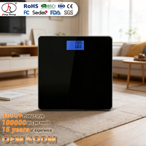 지능형 디지털 전자 휴대용 체중계 LCD 디스플레이 0.1kg 정확도-가정용 체중 모니터링 일일 피트니스용 - Product Image 1