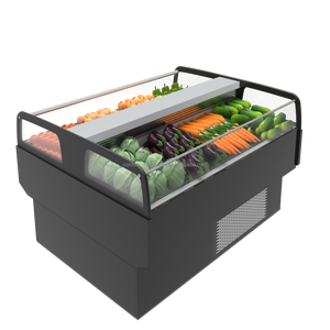 Vitrina Refrigerada Curva para Sushi, Exhibidor de Alimentos Refrigerado para Supermercados y Restaurantes - Product Image 1