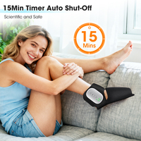 Masajeador de Pies Inalámbrico con Compresión de Aire y Calor Phenitech, Recargable por USB, con Control de Tiempo