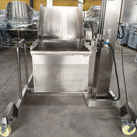 Aanpasbare 200l Materiaal Kar Lift Commerciële Dubbele Kolom Lifter Mobiele Hef-En Voedingsmachine Voor Voedselverwerking