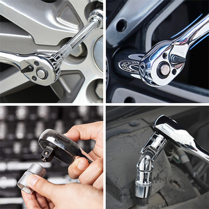 94 Piece <span class=keywords><strong>1</strong></span>/<span class=keywords><strong>2</strong></span> "<span class=keywords><strong>1</strong></span>/4" ratchet Ổ cắm cờ lê tuốc nơ vít bit thiết lập công cụ Kit - Product Image 6