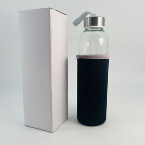 Bán buôn 500ml 0.5L <span class=keywords><strong>Soda</strong></span> chai nước thủy tinh với kim loại nắp vặn nước giải khát và nước trái cây chai - Product Image 2