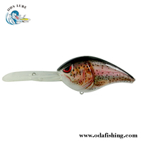 Japon wobbler échantillon gratuit mini 7.6cm 28g japon crankbait leurre blanc crankbait appâts pour bar