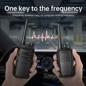 Bán buôn UHF 3 Wát Walkie Talkie 1500mAh thu phát cầm tay hai cách phát thanh ham Walkie-talkies 403-470MHz tần số - Product Image 5
